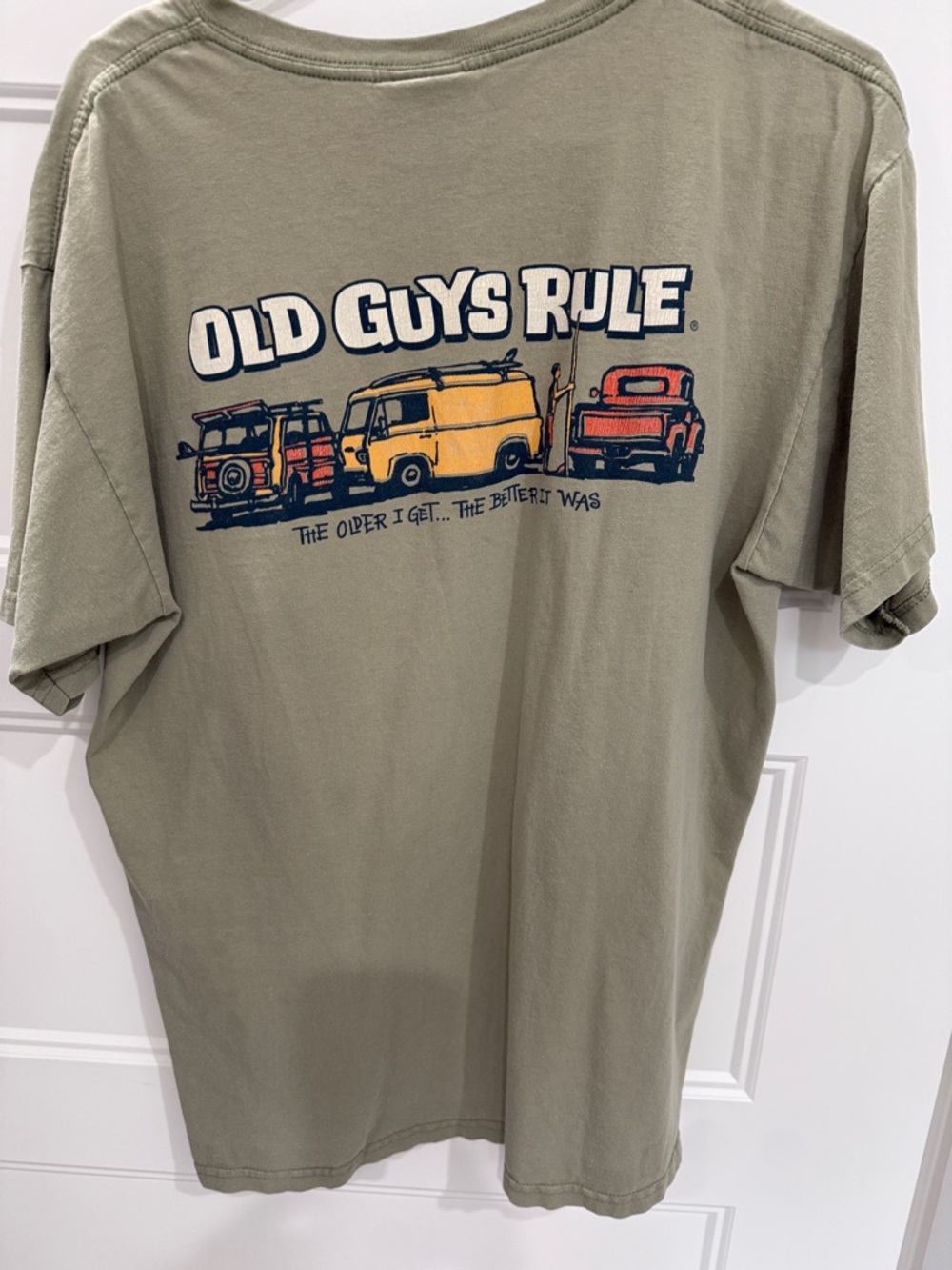 Olive Graphic Short Sleeve Tee